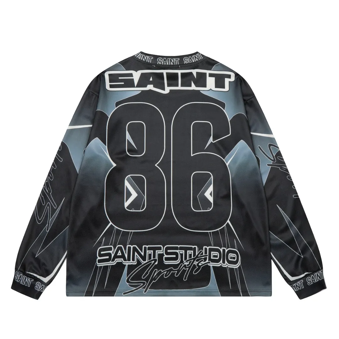 SAINT MICHAEL long-sleeved vintage bottoming shirt Style number: S3604 Size: M L XL Wholesale price: 136 Color: Picture color